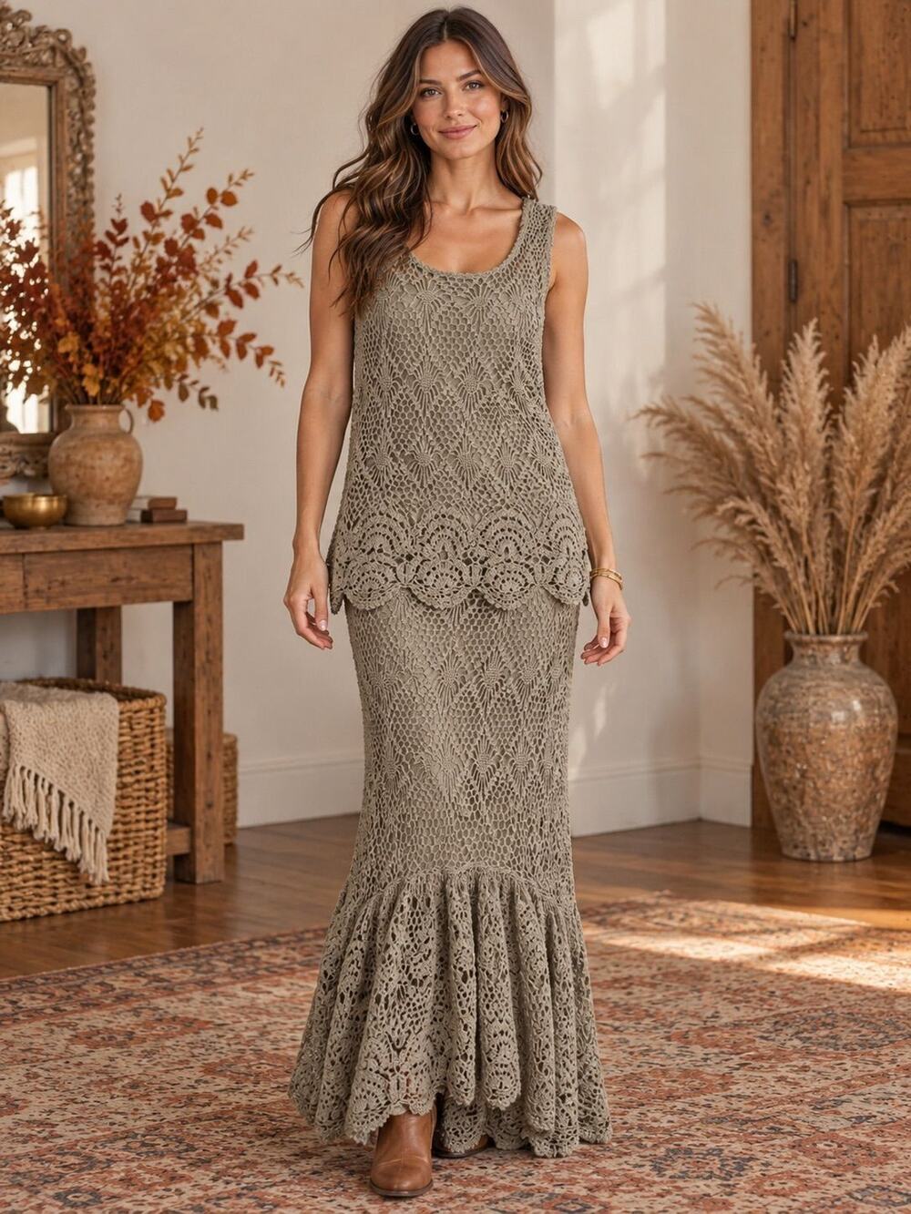 Cami 2 pc crochet set